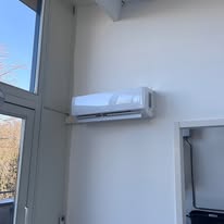 Airco binnenunit woonkamer — Zeist