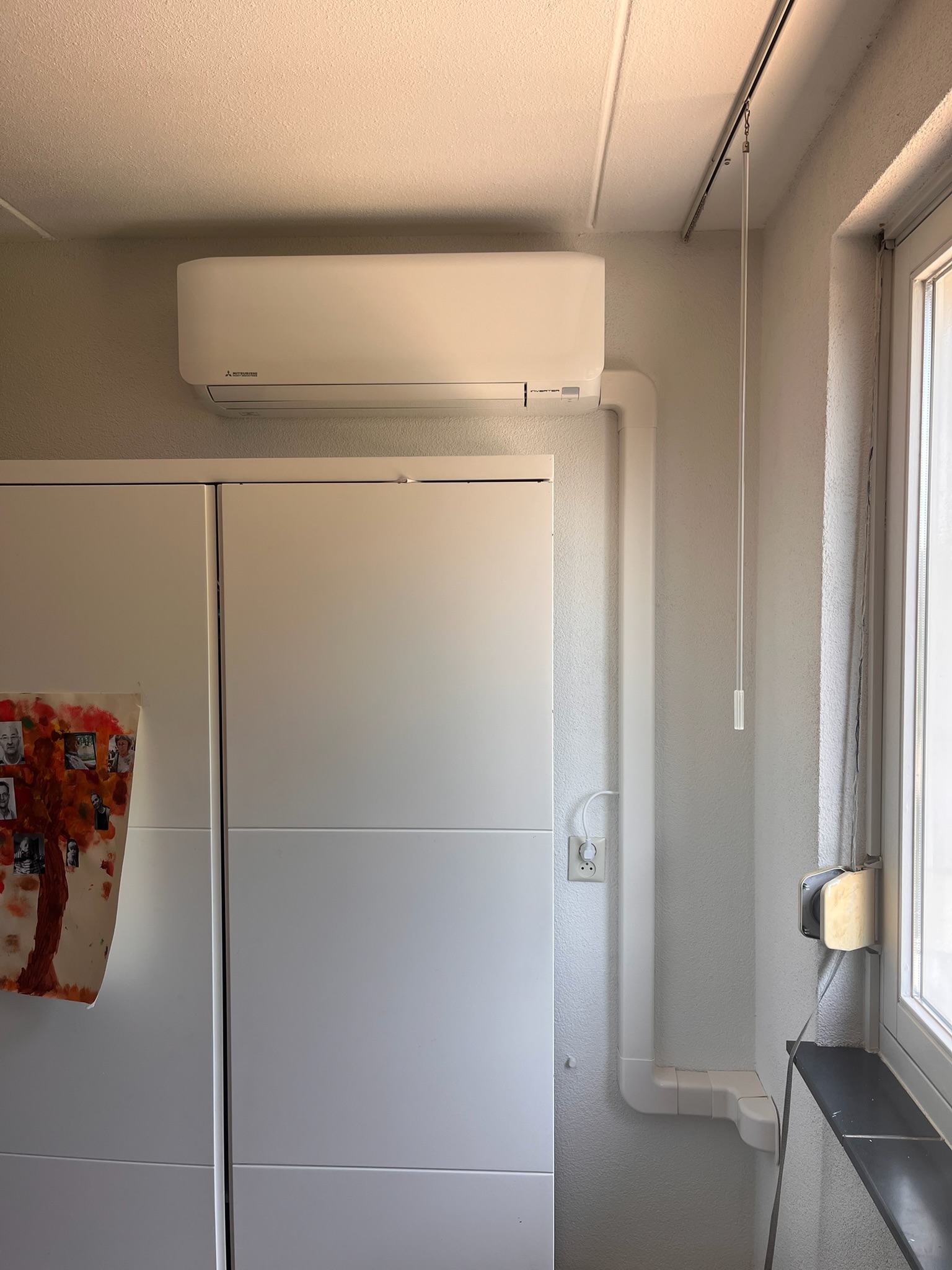 Mitsubishi Heavy binnenunit — bijkeuken