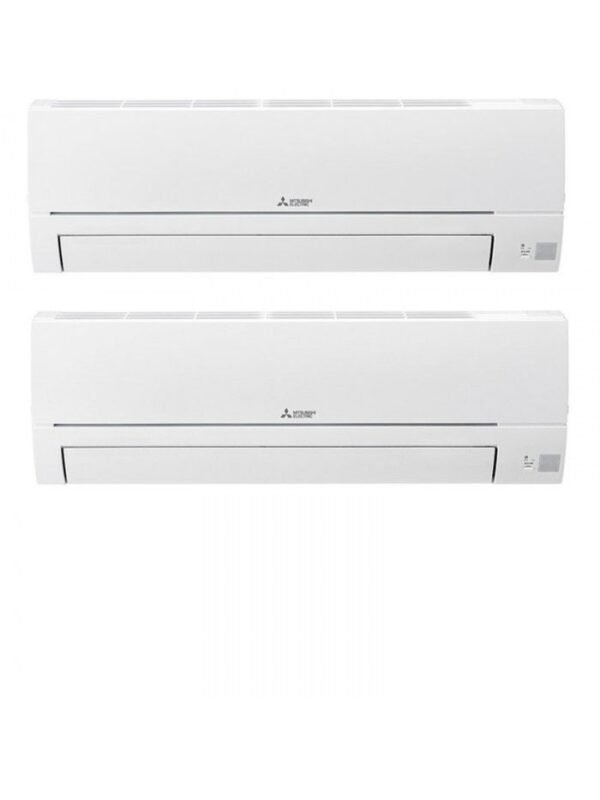 Mitsubishi Duo-Split Wand Airco 9000+12000 BTU - Afbeelding 2