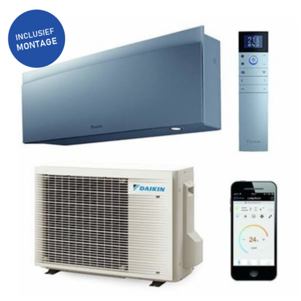 Daikin Emura Split Airco - FTXJ35AS/RXJ35 1200 BTU / 3.5kW A+++